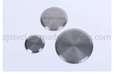 GB/DIN/GOST/ASME/En Stainless Steel Clamp Flange Plate Vacuum Blank Flange