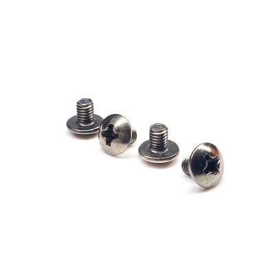Black Nickel Plated Carbon Steel Phillips Truss Mushroom Cross Screw