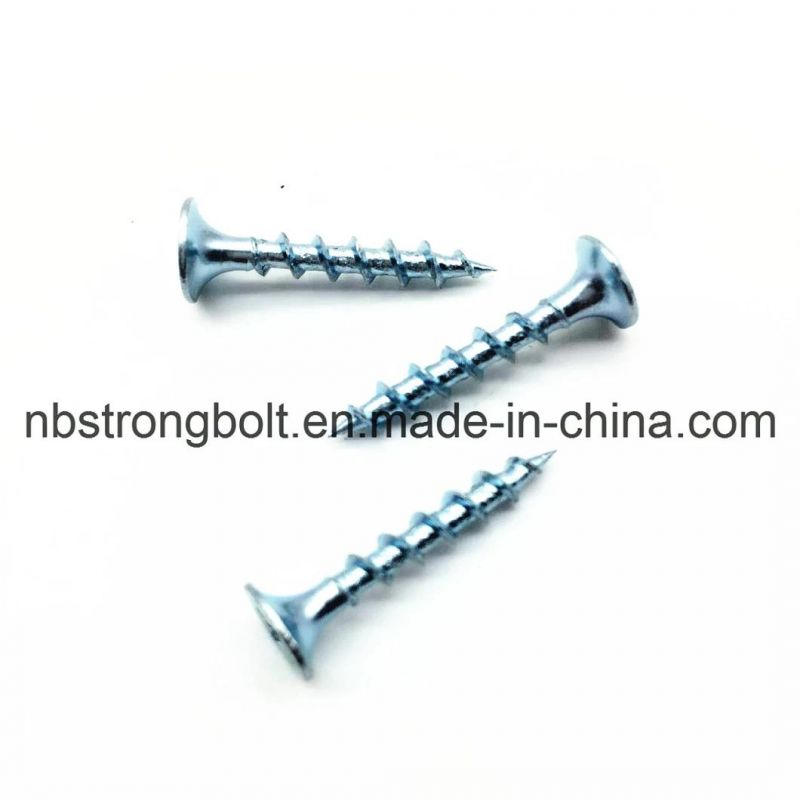 Phil Bugle HD Coarse Thread Drywall Screw Zinc Plated #6X2"