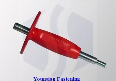 Setting Tool with Handbar for Drop-in Anchor