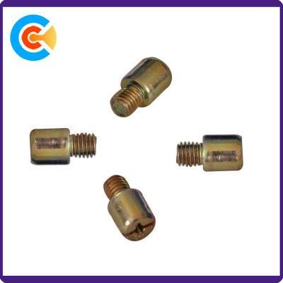 Carbon Steel Plating Color Zinc Conical Head Cross Screw