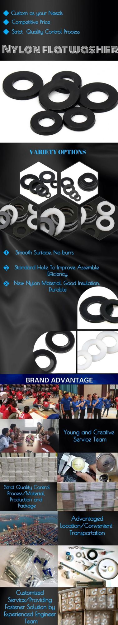 Nylon Plastic Hex Nut DIN934 Quality Hex Nylon Nut