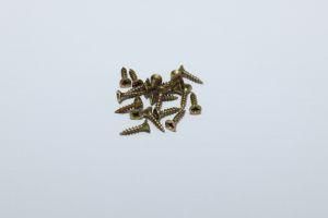 Pozi Drive Flat Countersunk Head Yellow Zinc Plated Chipboard Screw