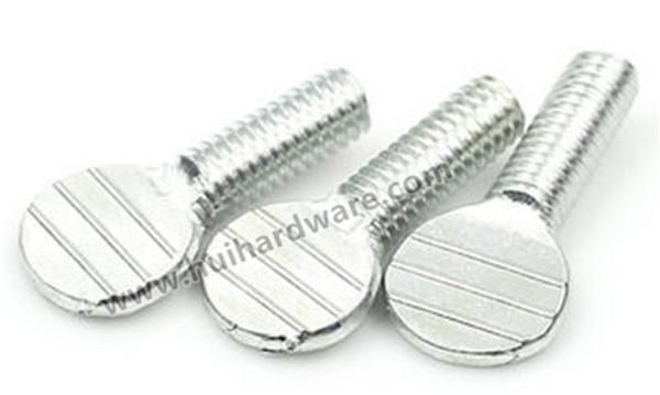 Carbon Steel Machine Threaded Racket Thumb Screw