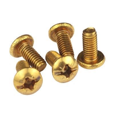 Copper Brass Pan Head Plus/Minus Drive Pozidriv Screw
