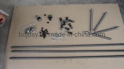 Sample Supply of CNC Machining Threaded Rod with Nut