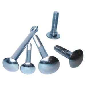 DIN603 Carbon Steel M5 Carriage Bolt with Zinc Plated