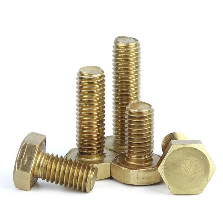 Brass Bolt Brass Hex Bolt Copper Hexagon Headed Bolt Copper Screw