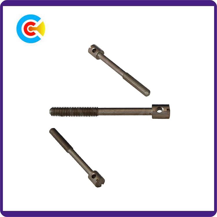 DIN/ANSI/BS/JIS Carbon-Steel/Stainless-Steel Word Telescopic Seal Slotted Hole Spherical Screw