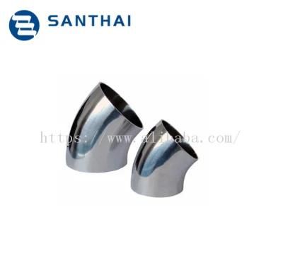 Degree Weld Tri Calmp Sanitary Stainless Steel Elbow with Good Prices