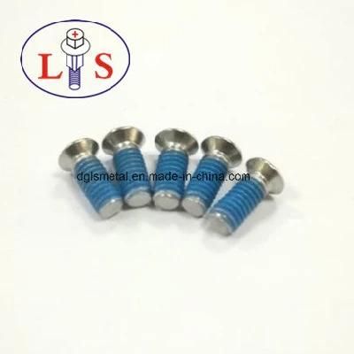 Carbon Steel Zinc Plated Small Screw with Nylok
