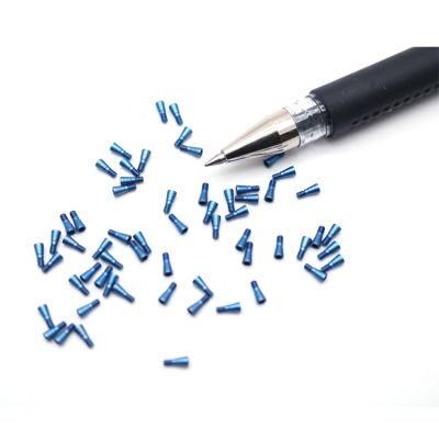 Customized Titanium Anodized Blue Non-Standard Head Hexagon Socket Machine Screws