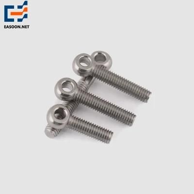 304 316 Eyebolt M8 Live Bolt Eye Screw Stainless Eyebolt