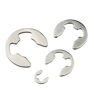 Stainless Steel Type DIN6799 E Washer Retaining Washer Spring Steel Retaining Snap E-Clip Lock Washe