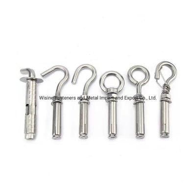 China Stainless Steel Concrete Sleeve Anchor Expansion Bolt Drop in Anchor Eye Hook Anchor Shield Anchor Wedge Anchor