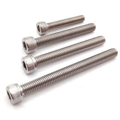 DIN912 Stainless Steel Ss M6 M8 M10 M12 M14 M16 M18 M20 Allen Key Bolt Hex Socket Head Cap Screw