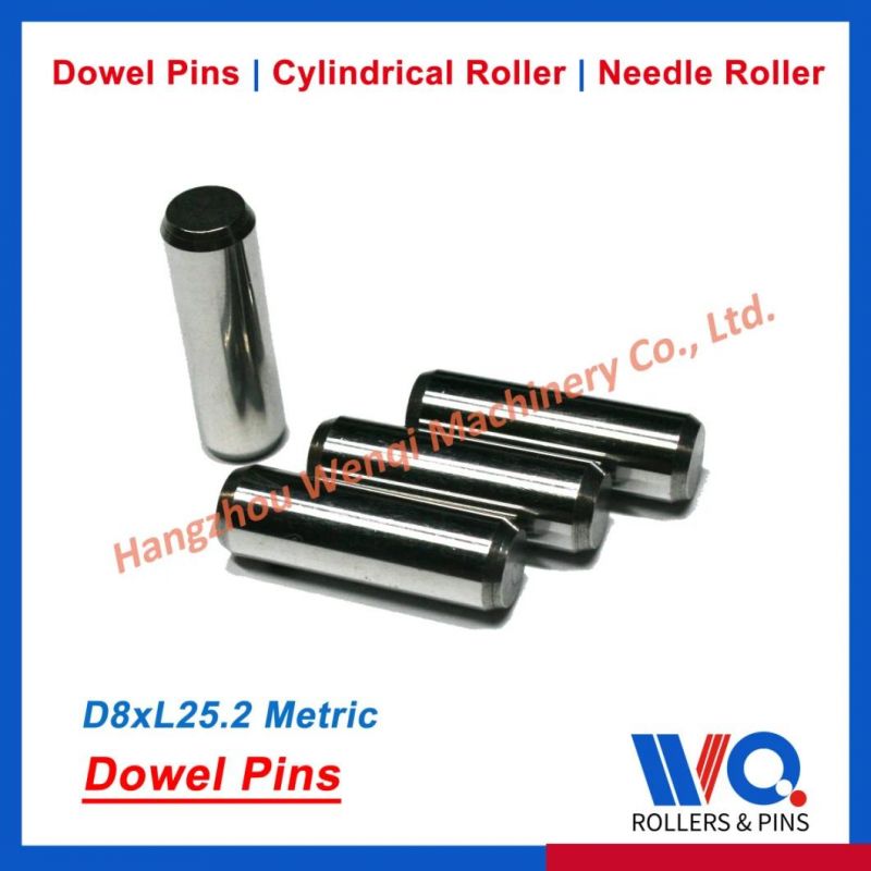 Dowel Pin 2.97X6.5 G3 Black Oxide, Hardened and Ground