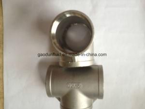 Stainless Steel Tee Ss Fittings Thread End