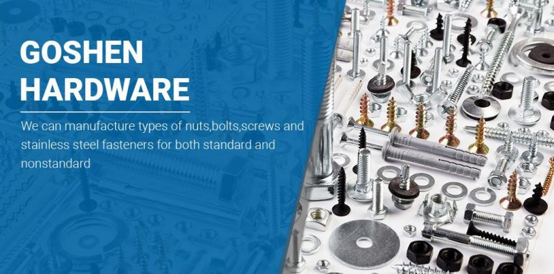 Standard Size Bolt and Nut Stainless Steel Screw Used in Railway