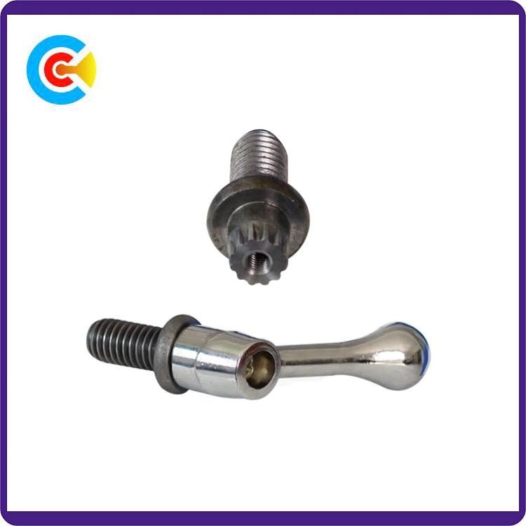 4.8/8.8/10.9/Carbon Steel Galvanized Customized Non-Standard Hobbing Car Handle Mechanical Screw