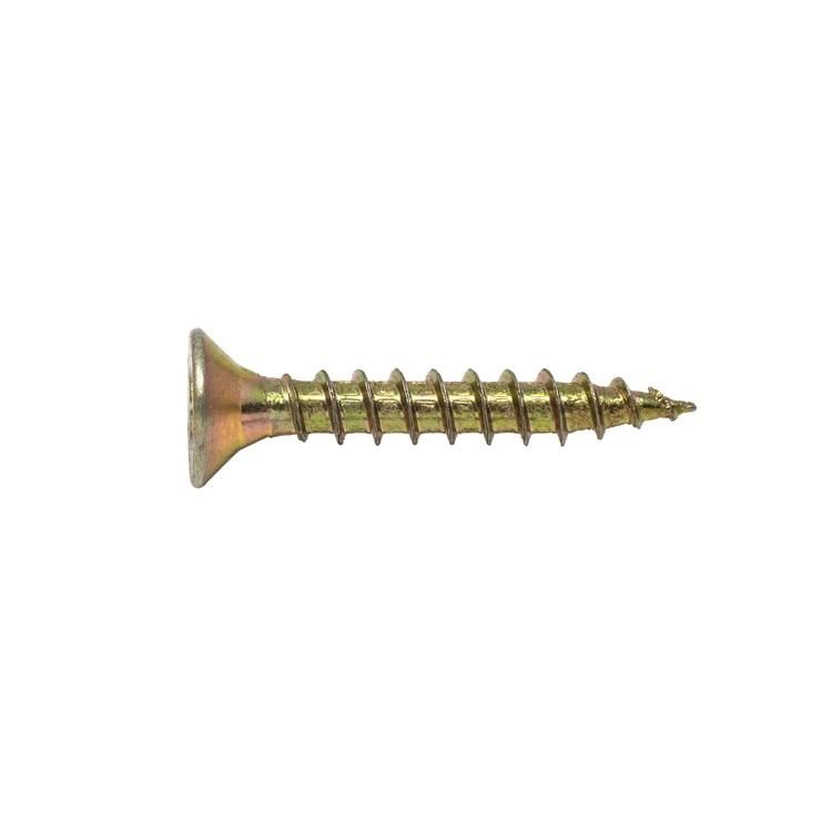 Csk Chipboard Screws Pozi Yellow Zinc Plated Screws