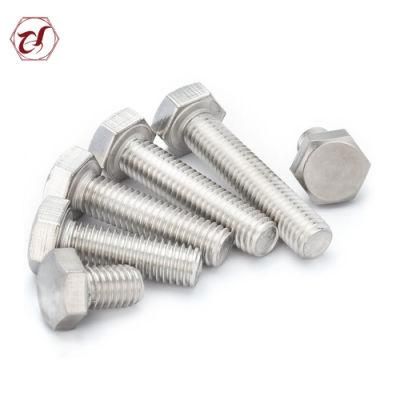 316 Stainless Steel Hex Bolts 304 Hexagon Bolt