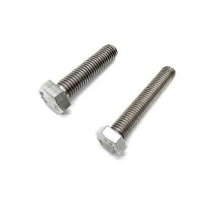 Factory Price Stainless Steel 304 316 316L DIN 931 DIN 933 Hex Bolt