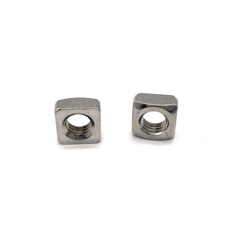 DIN 557 A2-70 A4-80 Stainless Steel 304 316 Square Weld Nut