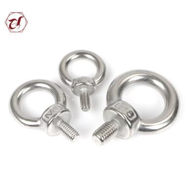 Common Cold Forged A2-70 Eye Bolt Live Bolt/DIN444 Eye Bolt/DIN580 Eye Bolt