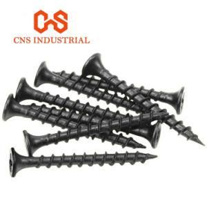 Factory Supply 3.5*25mm C1022 Factory Price Phillips Black Bugle Head Drywall Screw