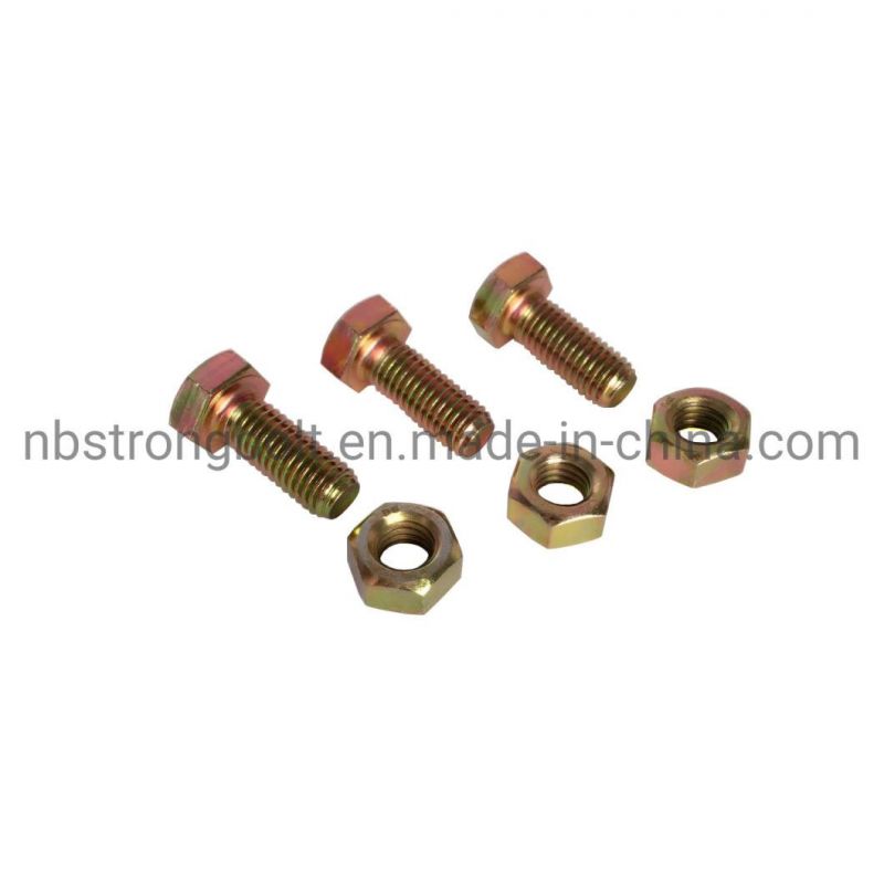 DIN933 Hex Bolt with Yzp Cl. 8.8