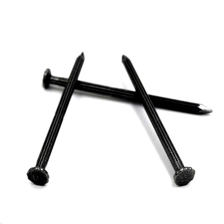 Black Hardened Concrete Steel Nails Cement Steel Nail Metal Nail