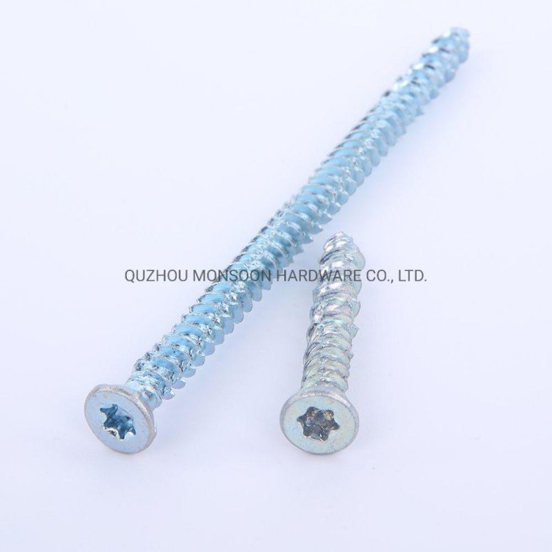 Carbon Steel Countersunk Torx Head Concrete Screws