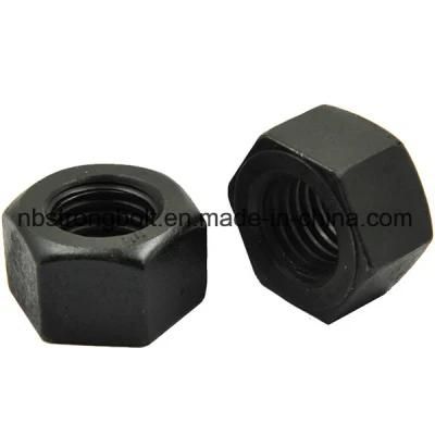 Hex Nut with Black Oxid