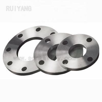 ANSI/DIN Forged Stainless Steel Welding Neck/Blind/Slip on/Flat/RF/FF Pipe Flanges