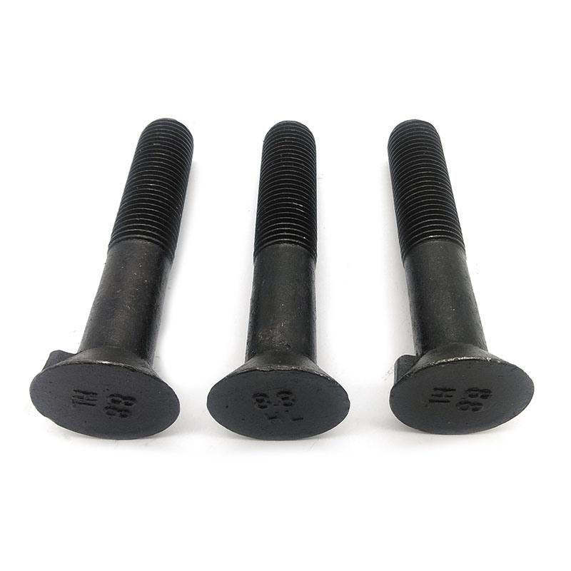 DIN604 Flat Countersunk Head Nib Bolts GB/T11 Conbon Steel Black Oxide Mortise Bolts Made in China