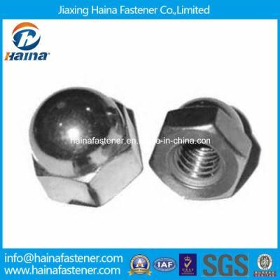 Stainless Steel 304 316 Hexagon Cap Nuts DIN917