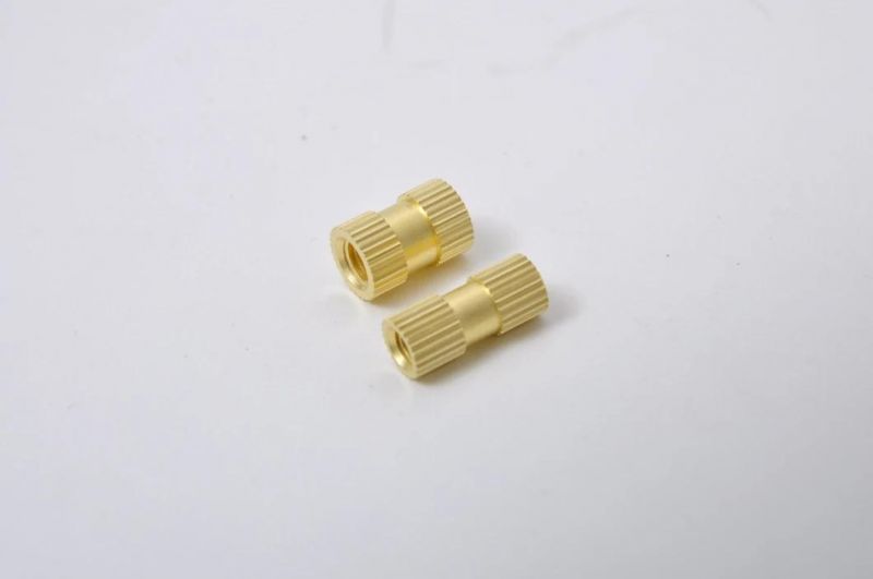 Brass Knurling Flange Nut, Internal Thread Nut, Insert Nut, Round Head Nuts