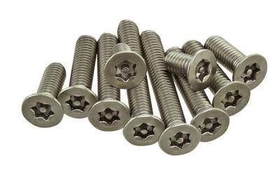 Hardware Stainless Steel 304 Torx Drive Flat Head Machine Screw