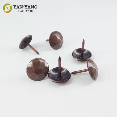 High Qualtiy 18mm Copper Color Round Sofa Decorative Upholstery Nails