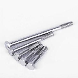 316 Stainless Steel Mechanical Fastener Bolts M6 Screws High-Strength Hexagonal Head Bolts Customized