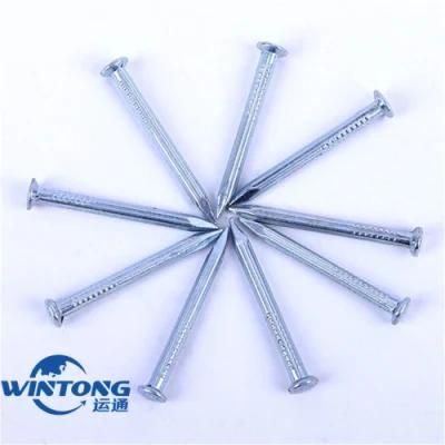 Blue Zinc Plating Concrete Nail/Plating Straight Concrete Nail