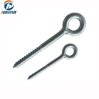 Zinc Screw Eyes Wire Eye Lags Screw Thread Eye Screw