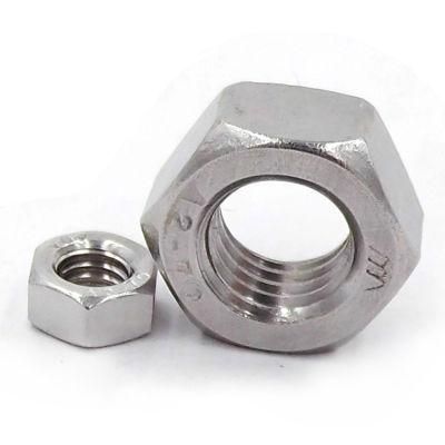 Stainless Steel Hex Nut 1.4301 SUS304 A2-70