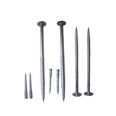 Customized Screw for Foundations Anchor Screw Ground Screw