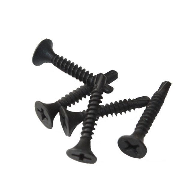 Black Phosphating Countersunk Head Self Drilling Drywall Screws