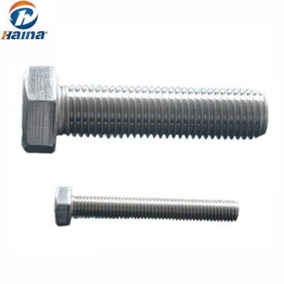 Carbon Steel Full Thread HDG Finished/Zinc Plated Bolts, Hex Bolts, Hex Head Bolts