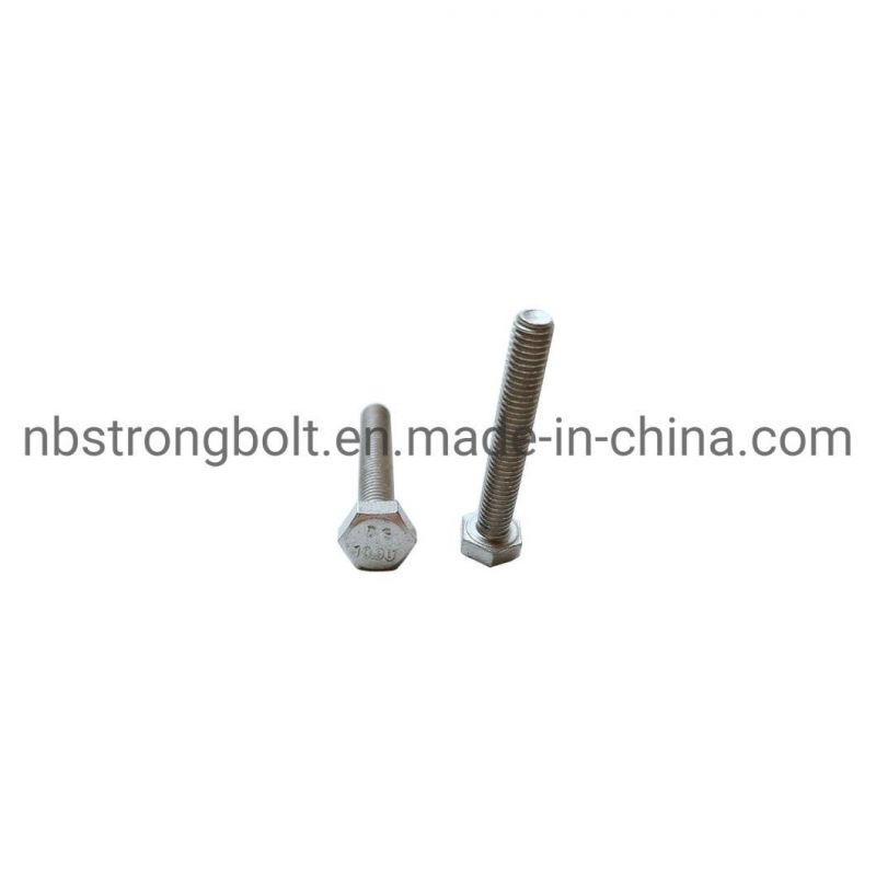 DIN933 Hex Bolt Cl. 8.8 with HDG ISO Fitting