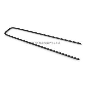 Galvanized Plain Steel U-Type Fence Staples with Sharp End