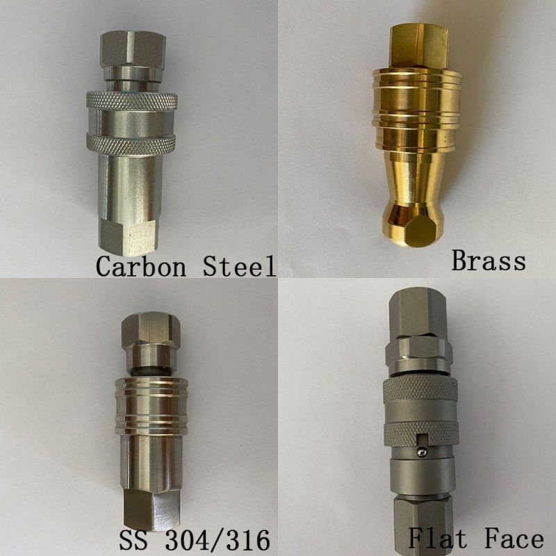 Hydraulic Quick Disconnect Release Coupling Quick Connect Hose Fittings